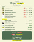 Todo lo que incluye el Pack Hogar Verde, con 35% de descuento